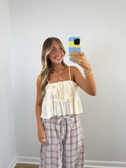 Ivory Lace Cami