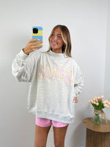 Amen Patchwork Mockneck