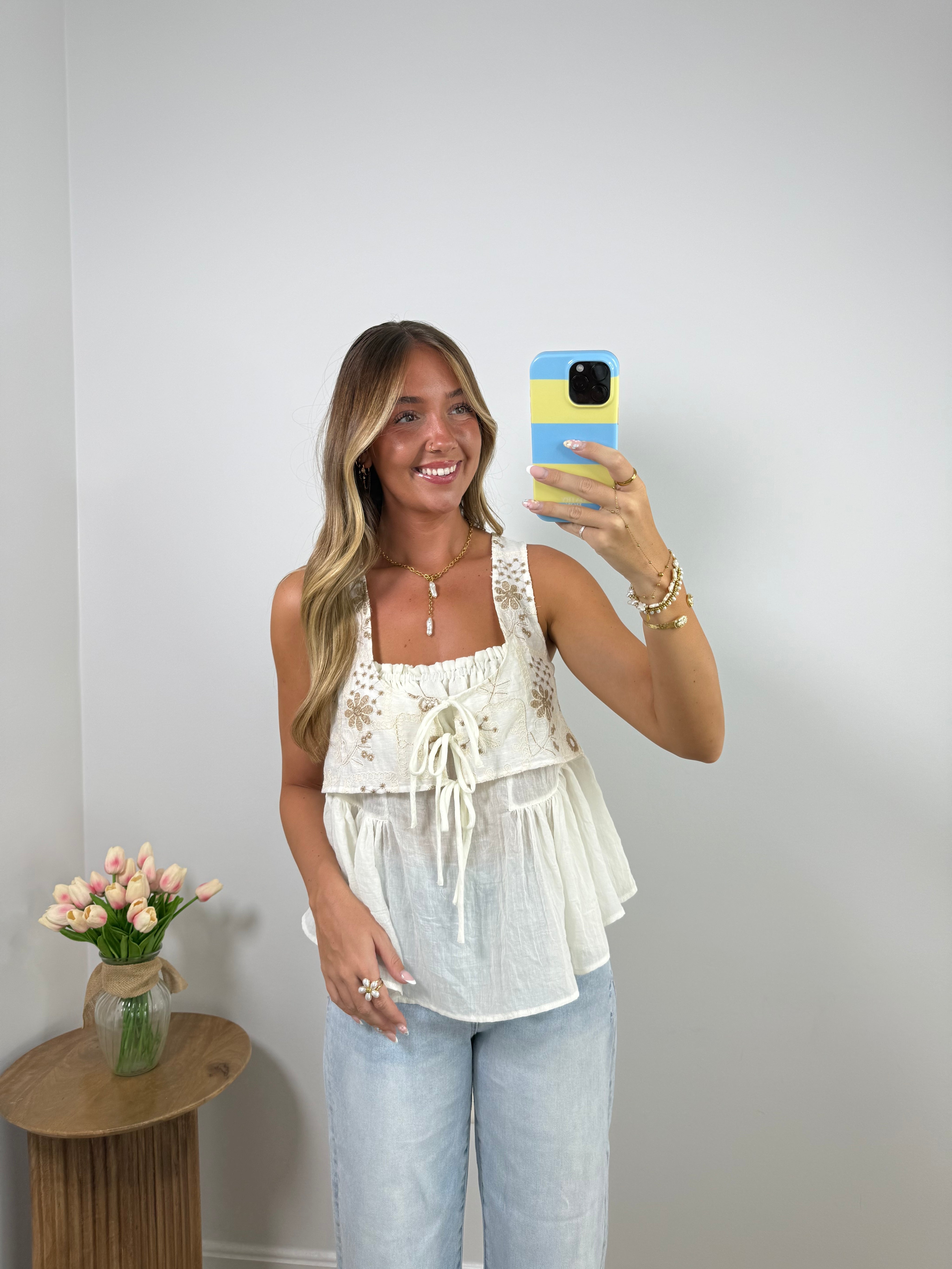 Josie Peplum Blouse