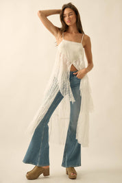 Freebird Lace Maxi Top