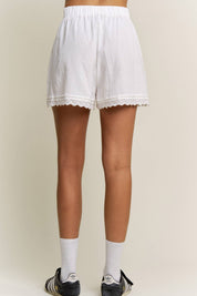 Honey Lace Trim Shorts