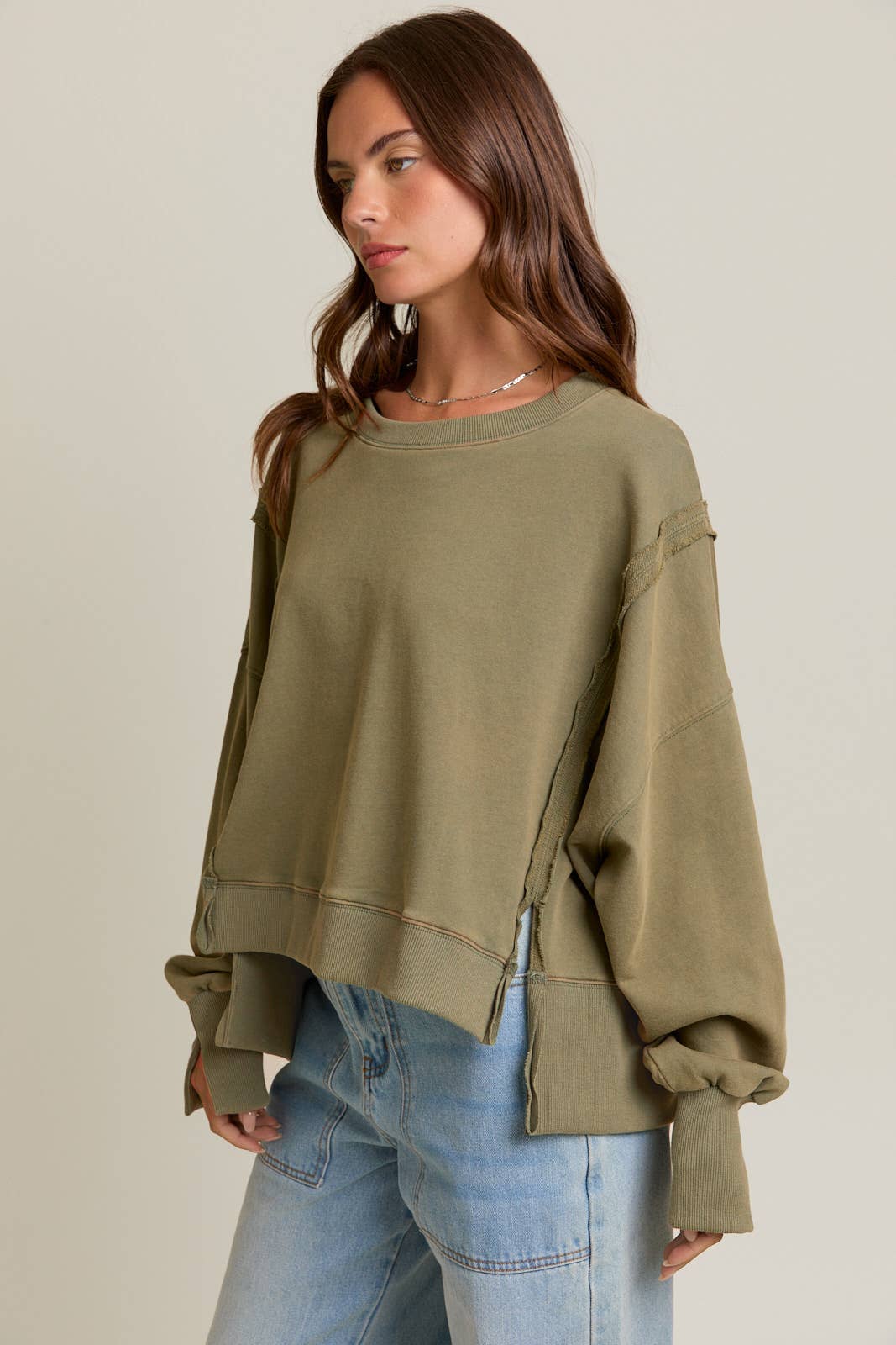 Olive Pullover