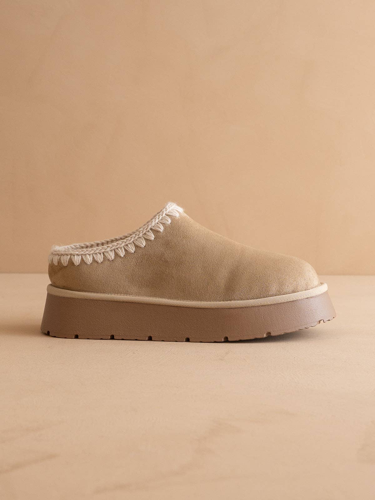The Brandi Platform Mule Slipper