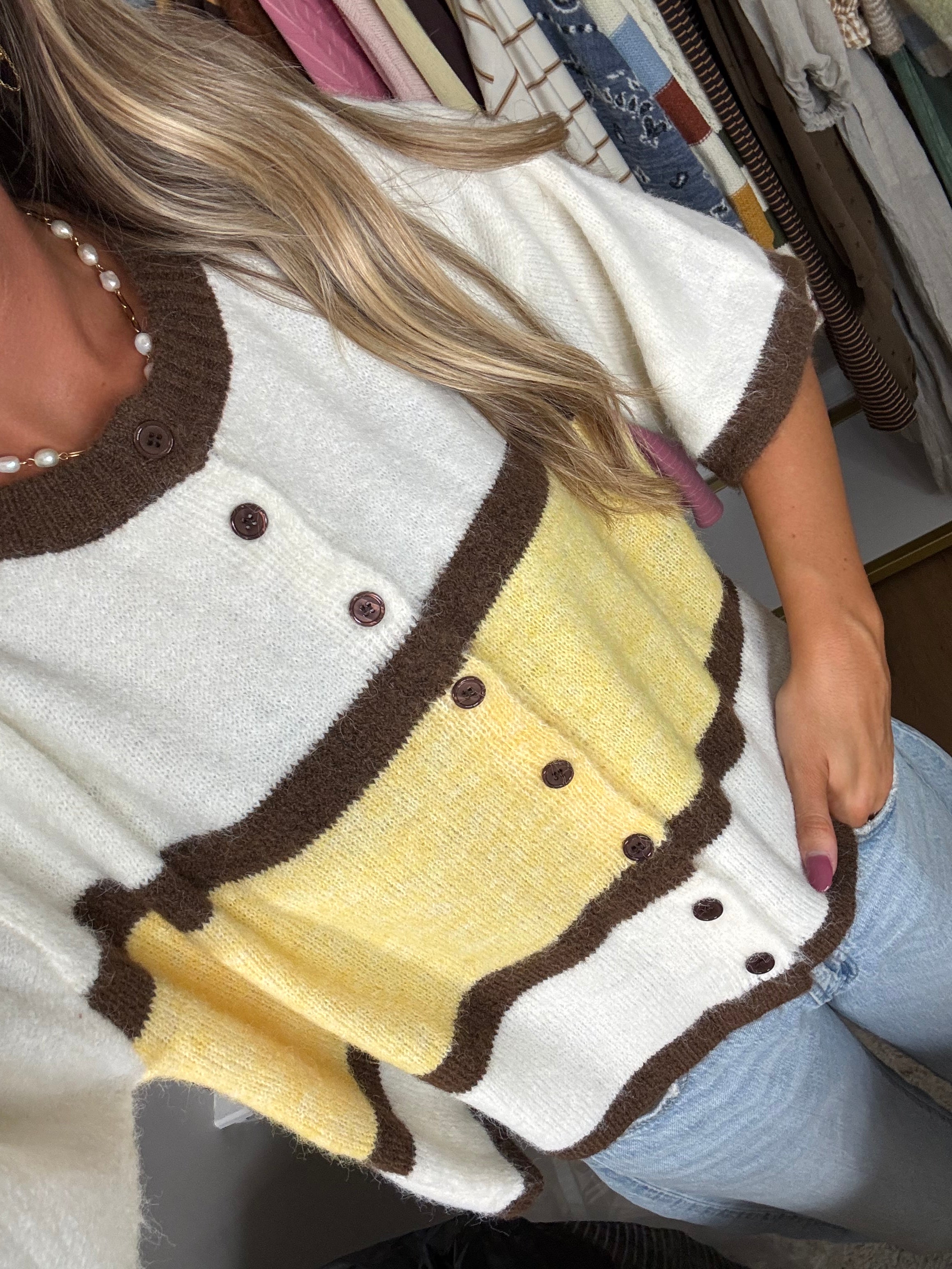 Honeysuckle  Cardigan