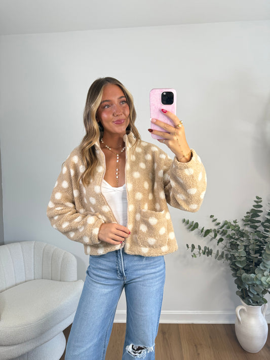 Polka Dot Jacket