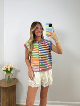 Living In Color Sweater Vest