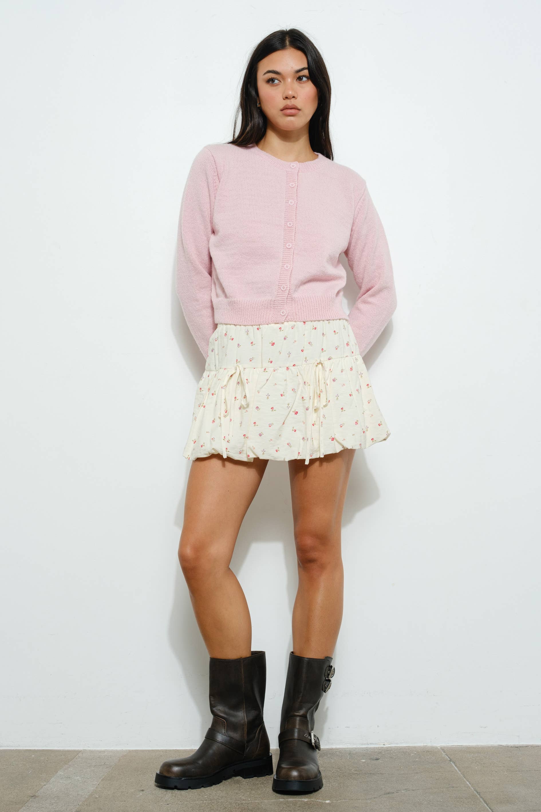 Pink Cardigan