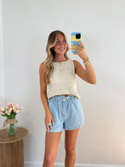 Just Beachy Knit Tank
