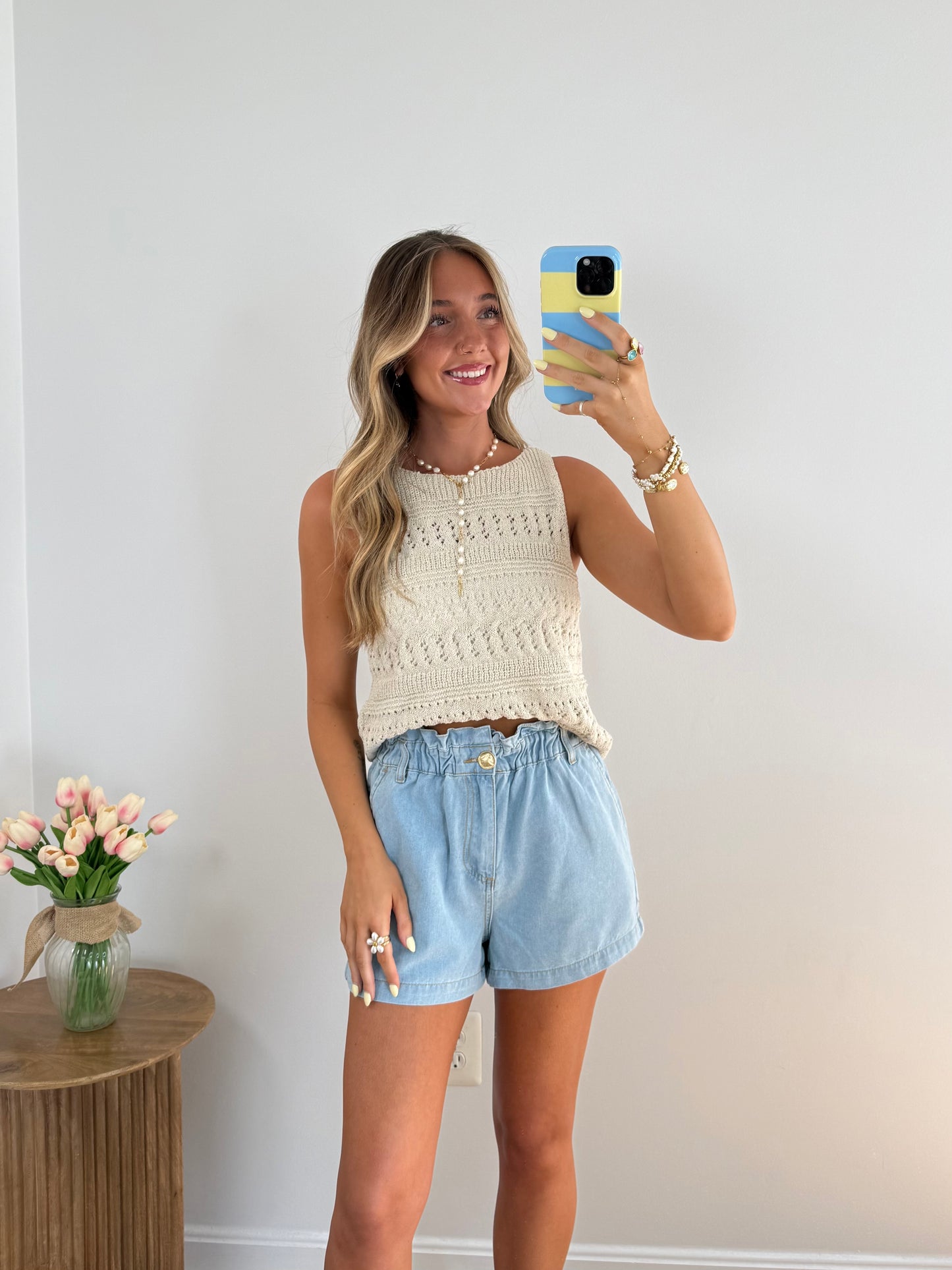 Just Beachy Knit Tank