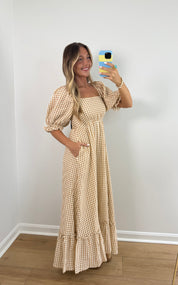 Autumn Stroll Maxi Dress