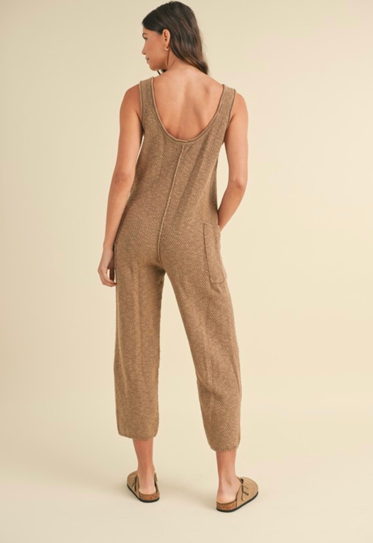 Mocha Jumpsuit