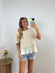 Wildflower Denim Shorts
