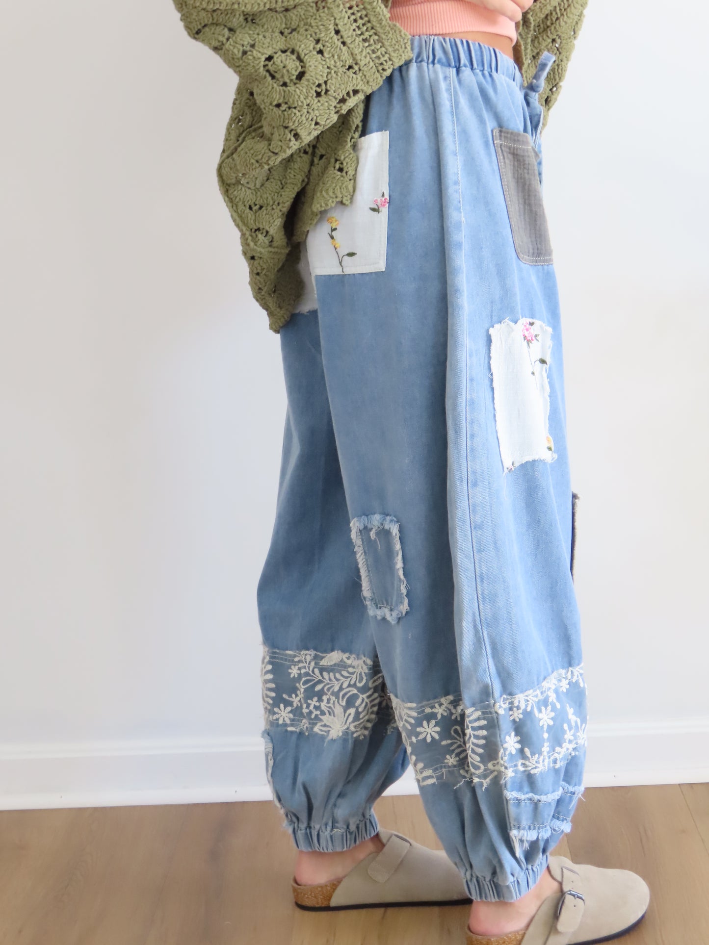 Patchwork Season Joggers