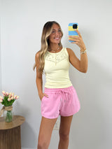 Comfort Shorts- Pink