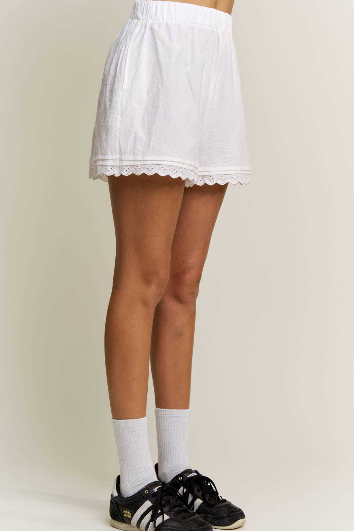 Honey Lace Trim Shorts (3/13)