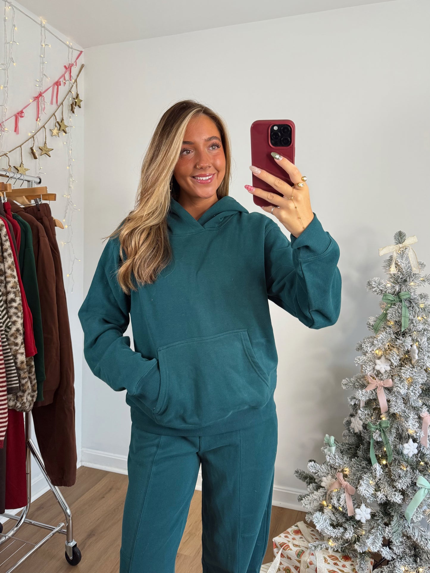 All Is Cozy Sweatshirt (deep green)