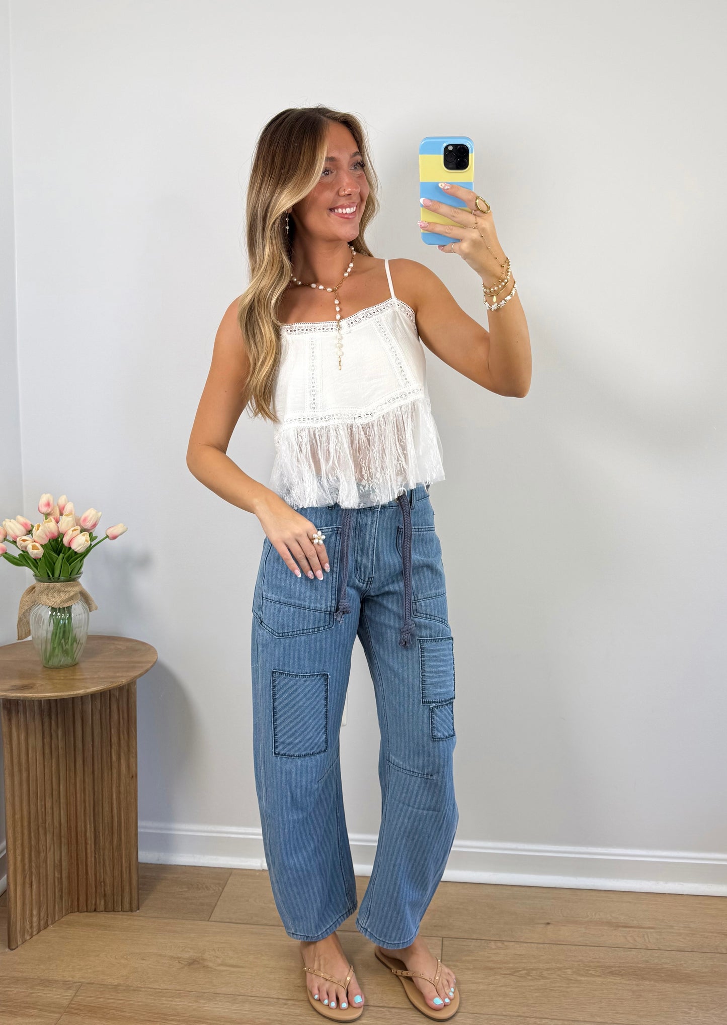 Birdie Lace Tank