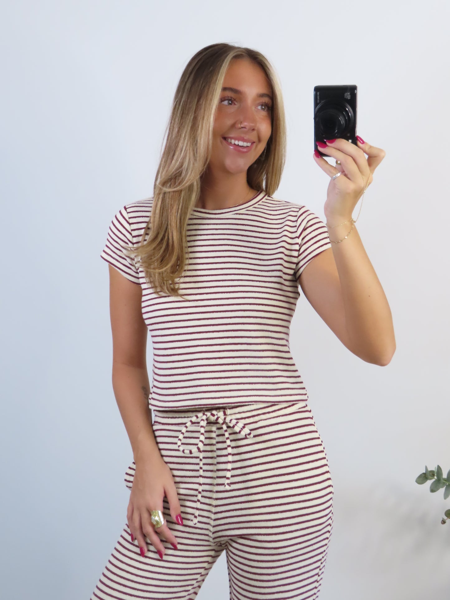 Berry Stripe Set