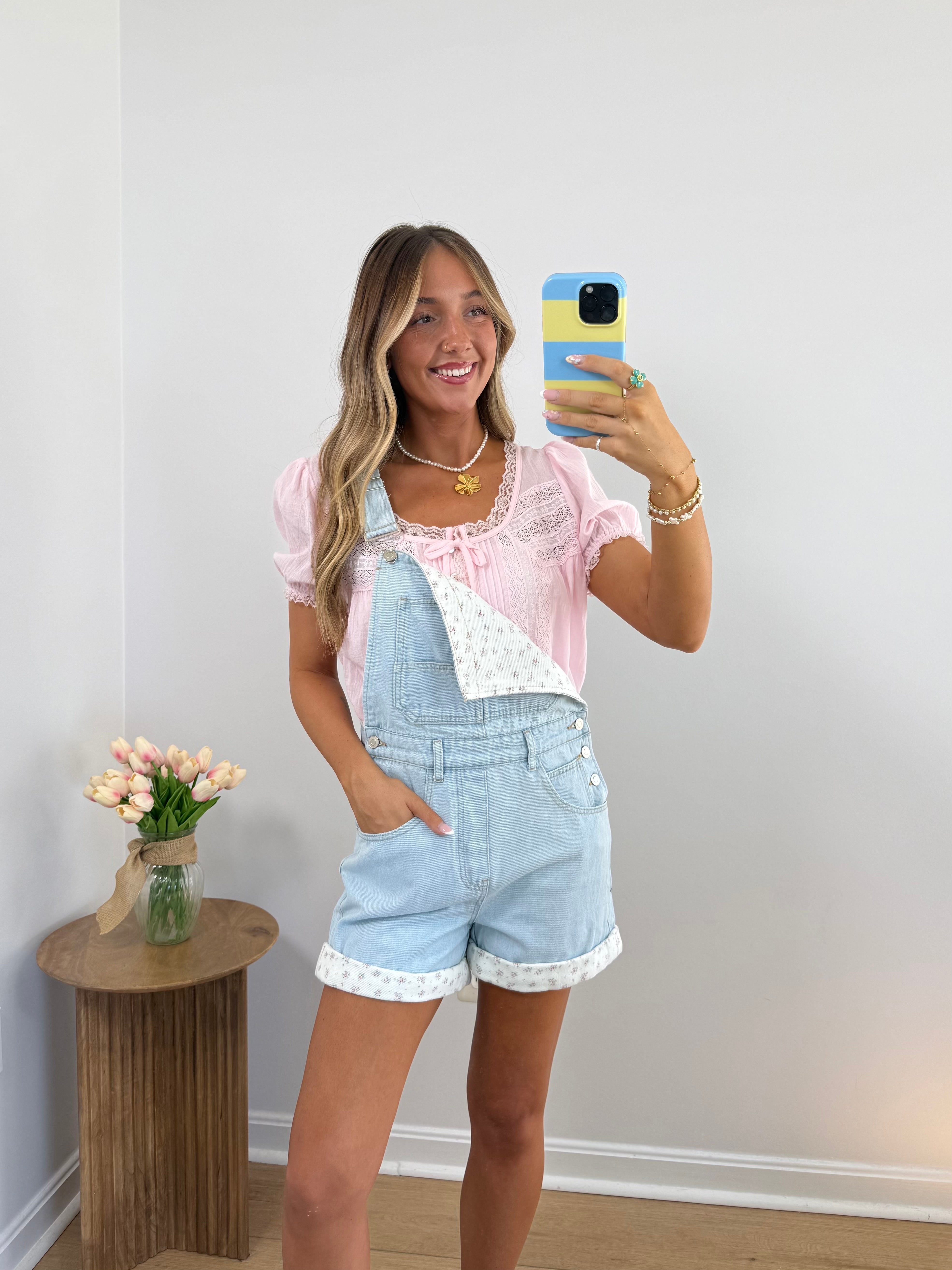 Garden Club Denim Overalls (PREORDER SHIP NEXT WEEK)