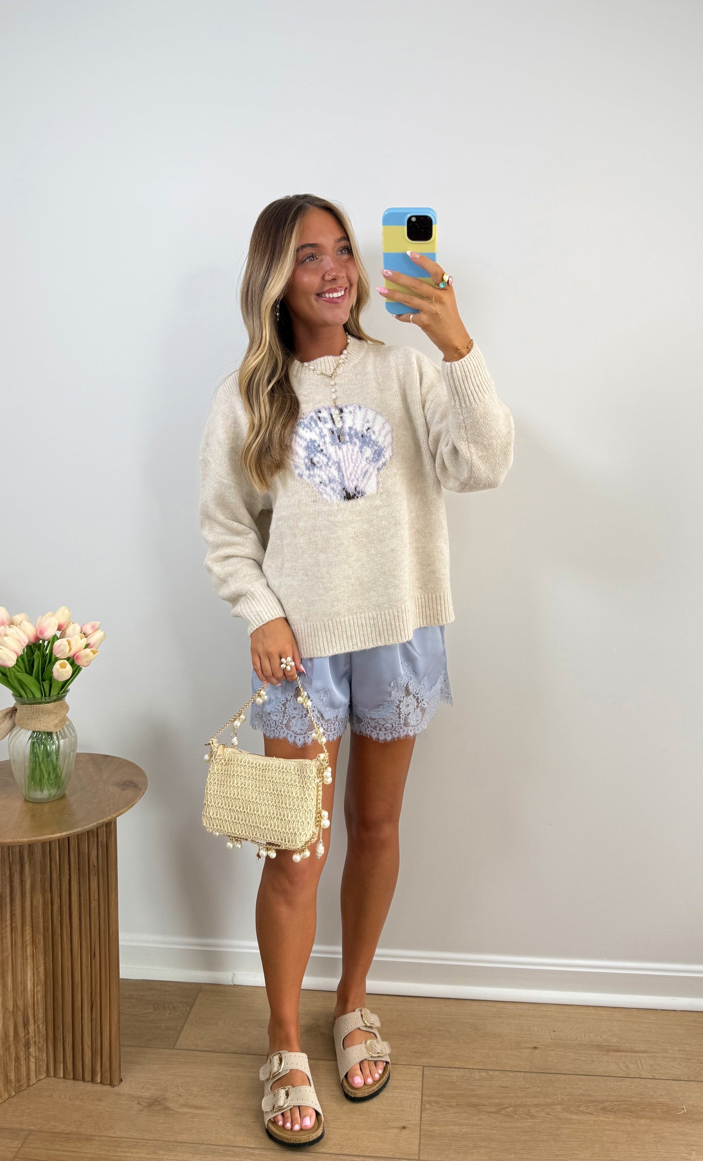 Seaside Shell Sweater