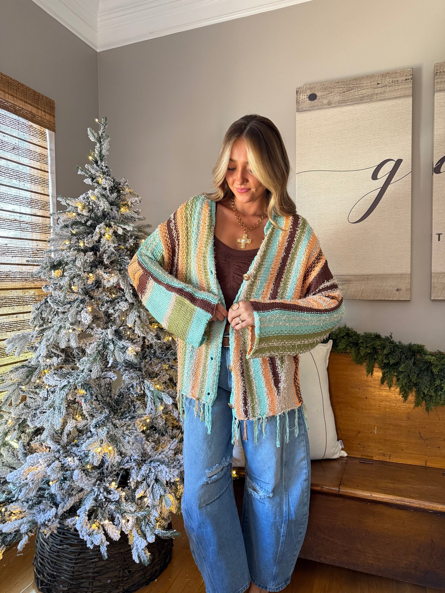 Desert Fringe Cardigan