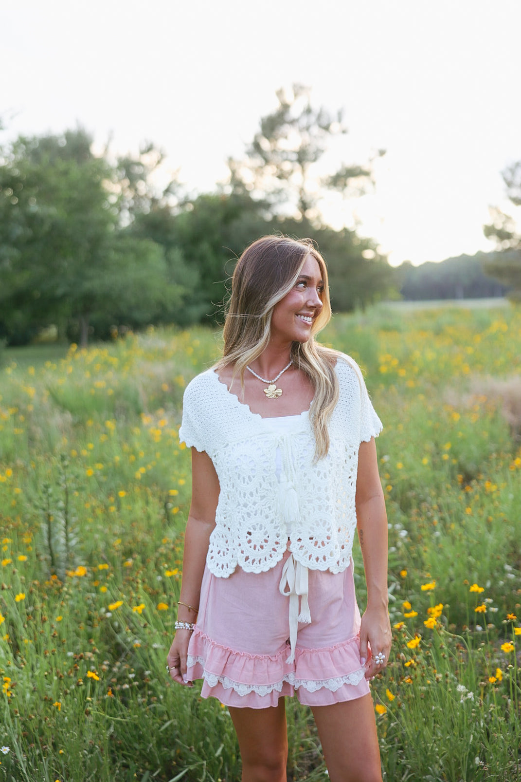 Lola Crochet Top