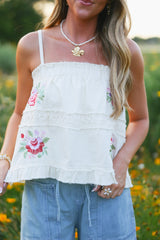 Countryside Embroidered Tank