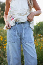 Florence Relaxed Denim Barrels