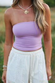 Lavender Tube Top