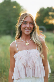 Blush Lace Cami