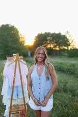 Wren Denim Halter