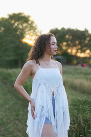 Freebird Lace Maxi Top