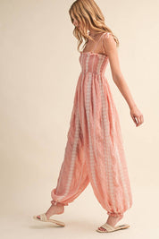 Delilah Jumpsuit- Pink