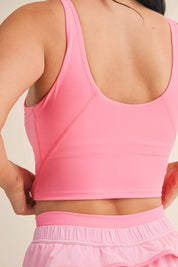 Callie Aligned Performance Cropped Tank Top