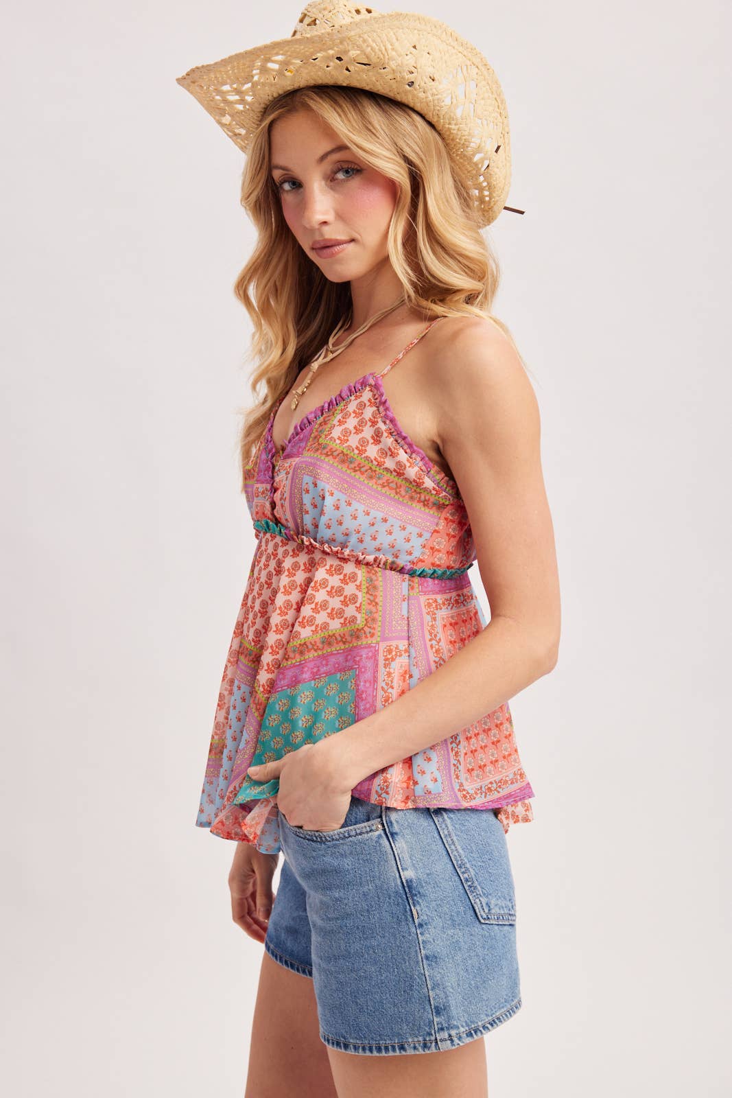 Boho Patchwork Tank (PREORDER)