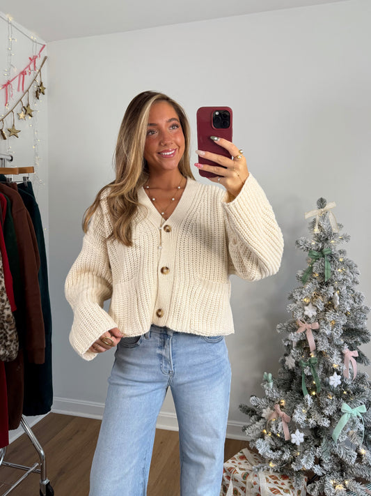 Snow Angel Sweater Cardigan