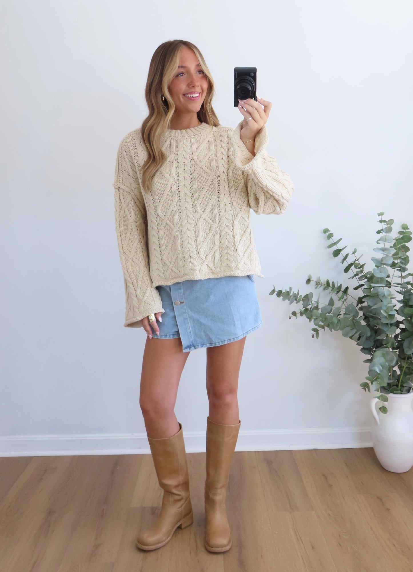 Haven Cable Knit Sweater