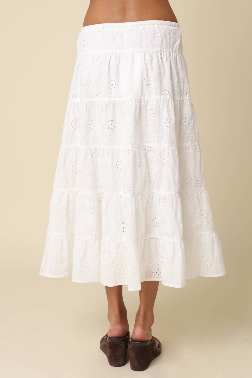 Dolly Tiered Maxi Skirt