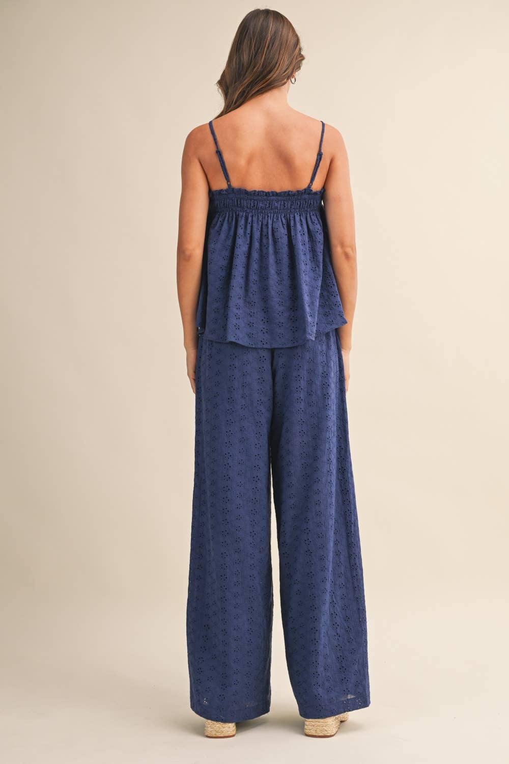 Navy Eyelet Set