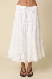 Dolly Tiered Maxi Skirt