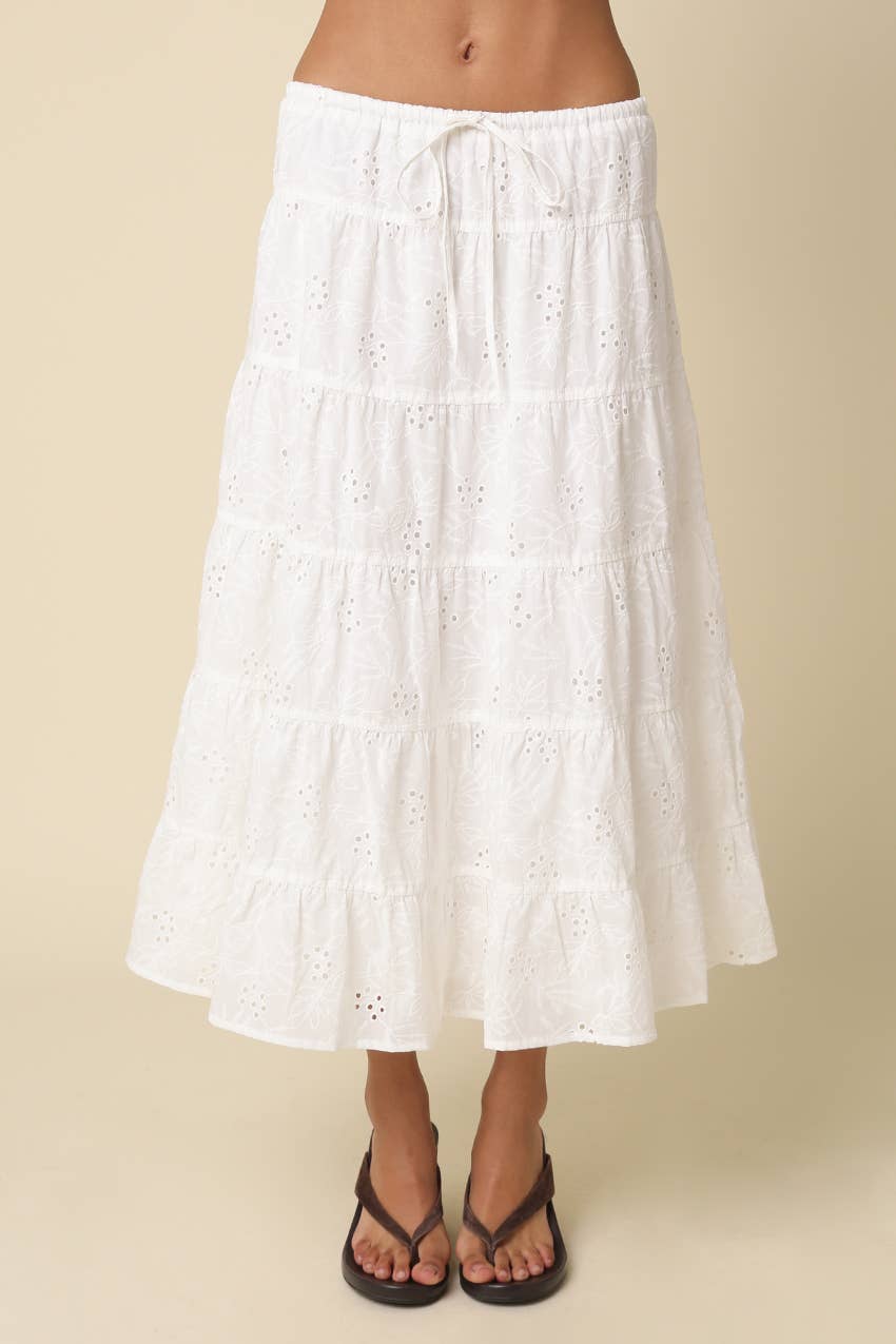 Dolly Tiered Maxi Skirt