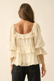 Brinley Tie-Front Blouse