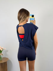 Brighter Days Open Back Tee