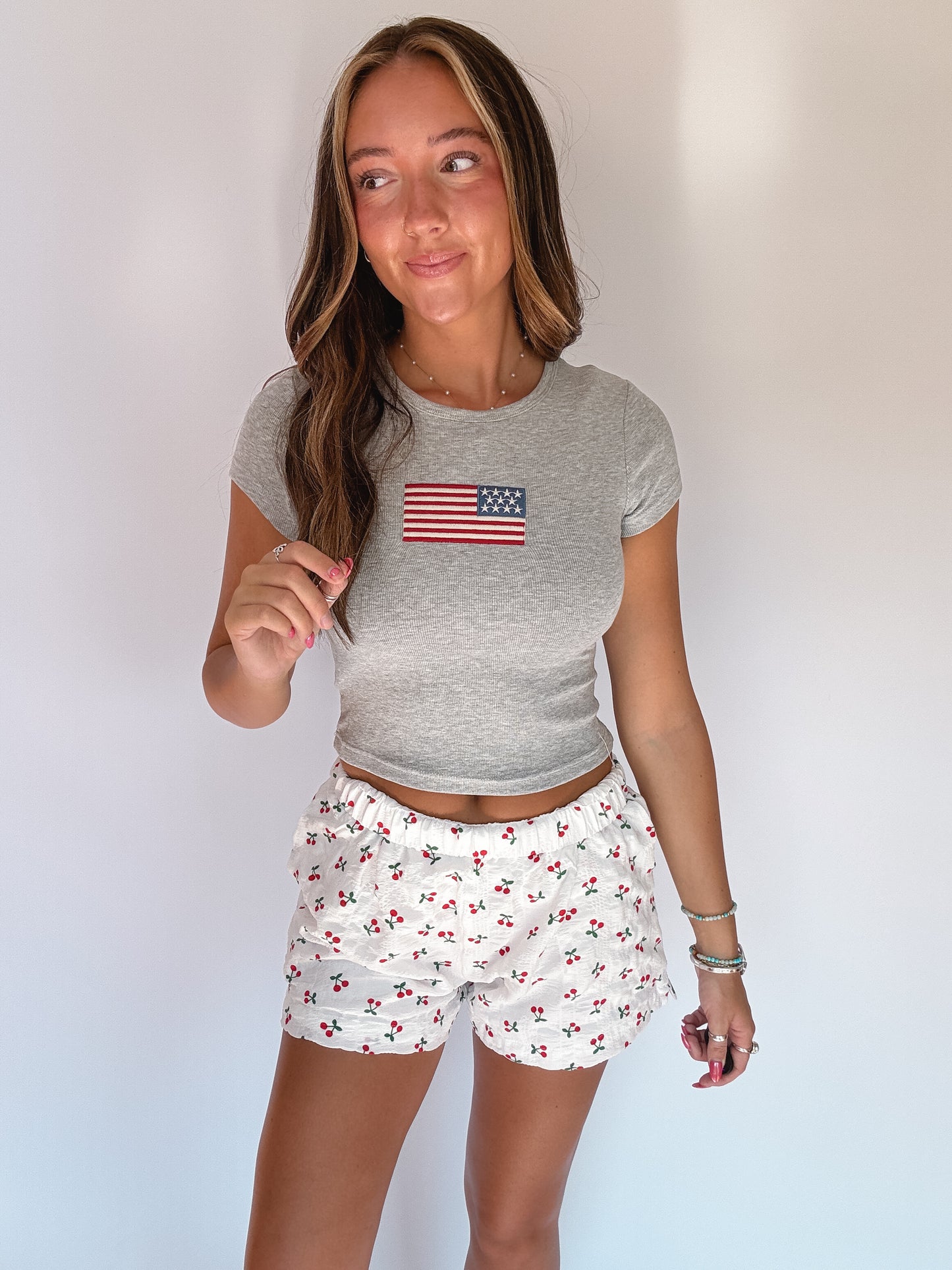 America baby tee