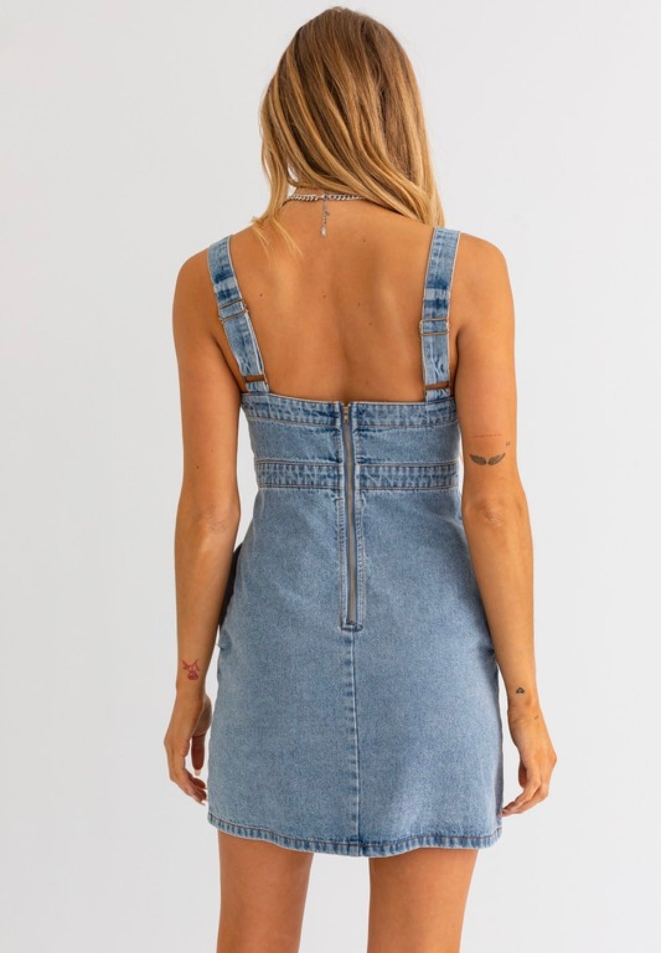 Country Charm Denim Dress