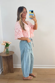 Florence Relaxed Denim Barrels