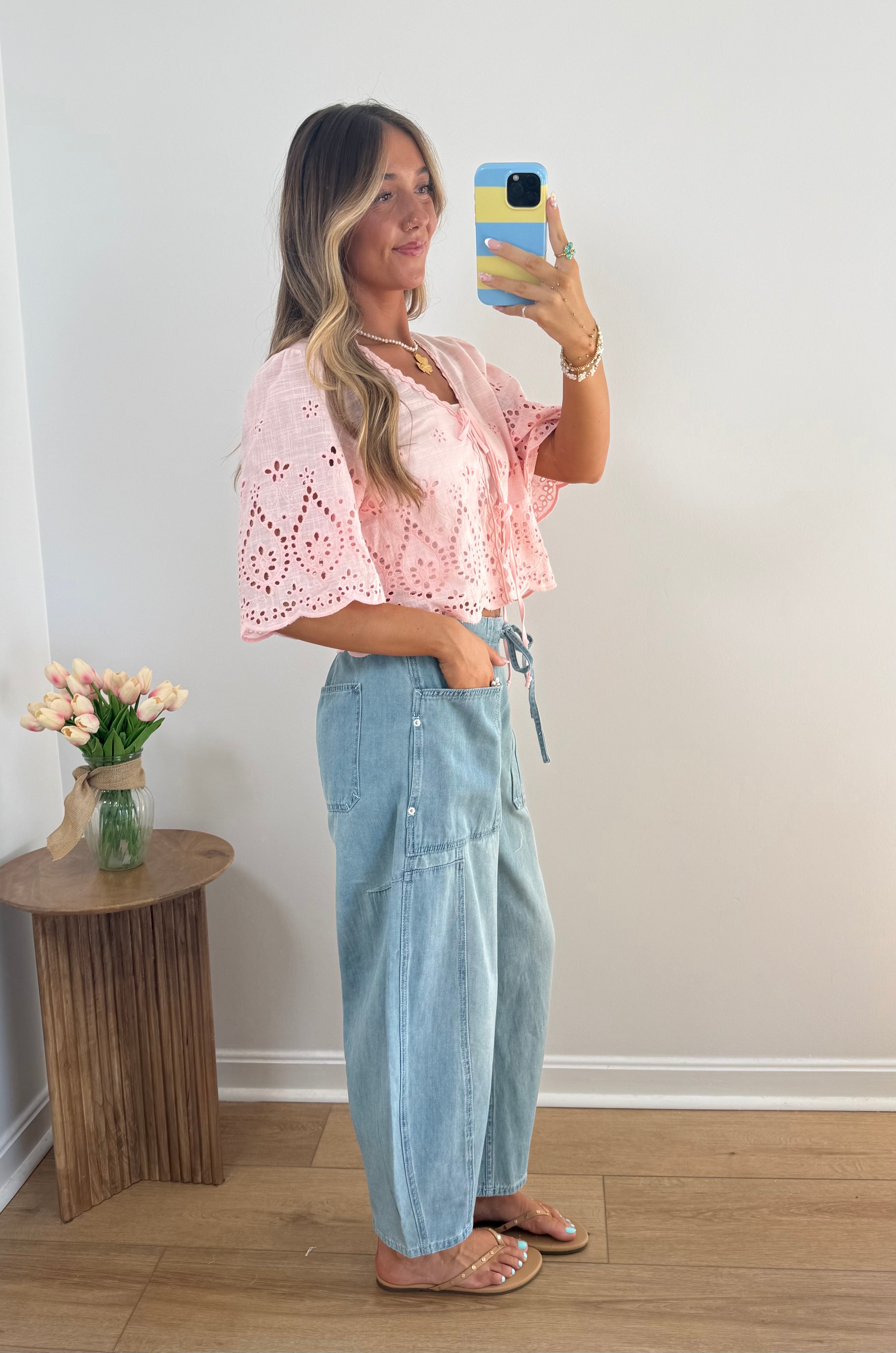Florence Relaxed Denim Barrels