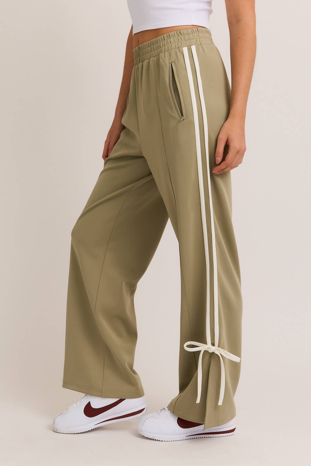 Bow Detail Track Pants