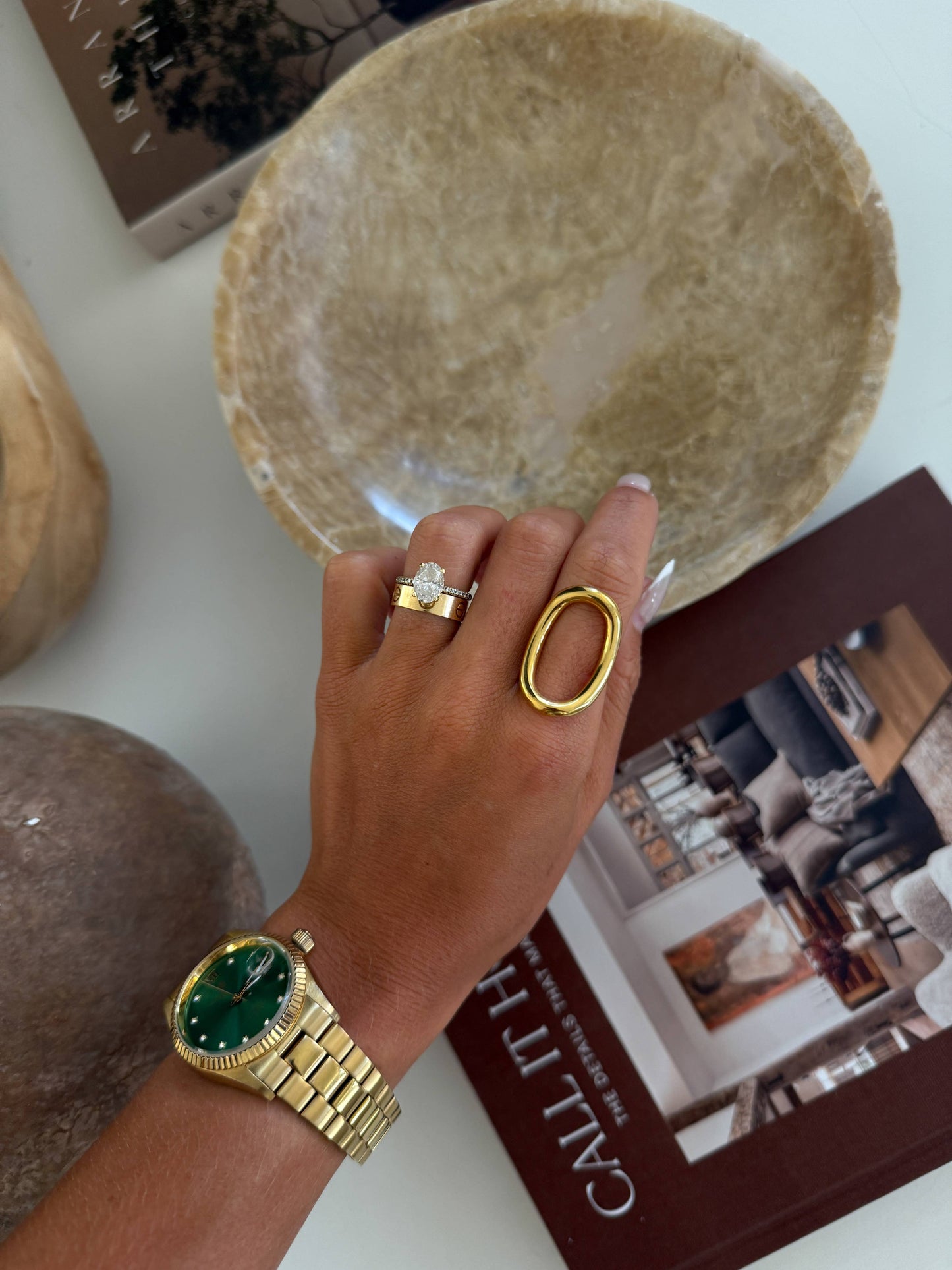 Halo Adjustable Ring