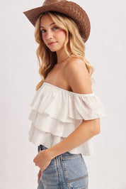 Southern Charm Off The Shoulder Top